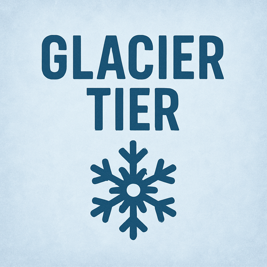 Glacier Tier 2GB or 4GB